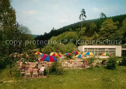 AK / Ansichtskarte Bad_Liebenzell Monbachtal Cafe Bad_Liebenzell