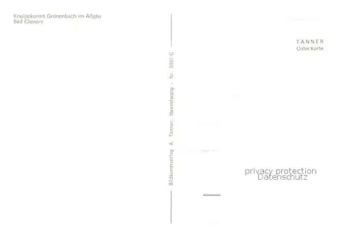 AK / Ansichtskarte Bad_Clevers Groenenbach  Bad_Clevers