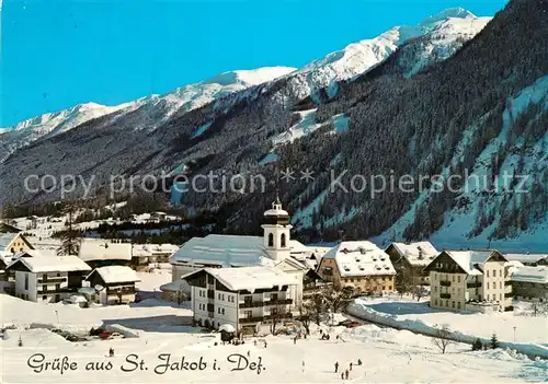 AK / Ansichtskarte St_Jakob_Defereggen Pistenneulinge St_Jakob_Defereggen