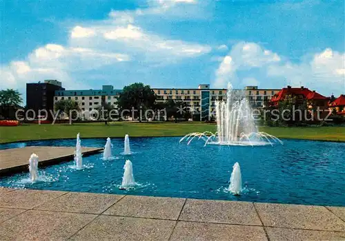 AK / Ansichtskarte Bad_Nauheim Neues Kurviertel Bad_Nauheim