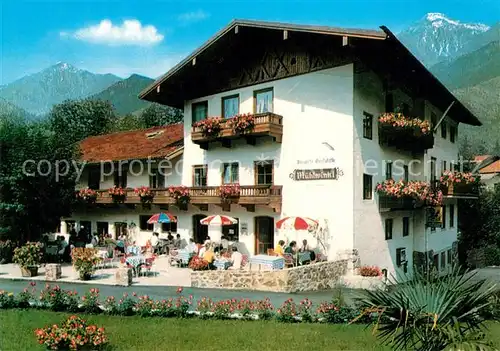 AK / Ansichtskarte Staudach_Oberbayern Bergcafe Muehlwinkl Staudach Oberbayern