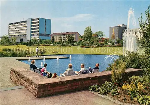 AK / Ansichtskarte Bad_Nauheim Neues Kurviertel Bad_Nauheim