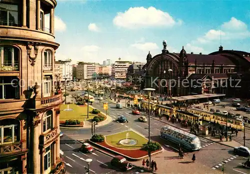 AK / Ansichtskarte Frankfurt_Main Hauptbahnhof Frankfurt Main