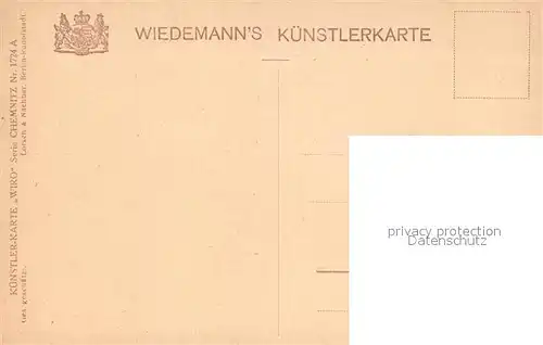 AK / Ansichtskarte Verlag_Wiedemann_WIRO_Nr. 1724 A Chemnitz Neues Theater Museum Petrikirche  Verlag_Wiedemann_WIRO_Nr.