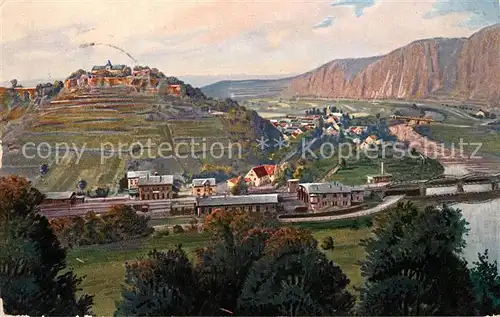 AK / Ansichtskarte Verlag_Wiedemann_WIRO_Nr. 2064 A Muenster am Stein Ebernburg Rotenfels Verlag_Wiedemann_WIRO_Nr.