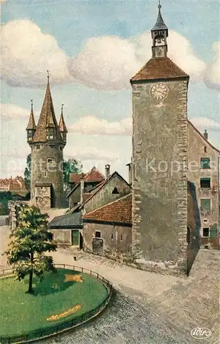 AK / Ansichtskarte Verlag_Wiedemann_WIRO_Nr. 2864 A Lindau Bodensee Diebesturm Peterskirche  Verlag_Wiedemann_WIRO_Nr.
