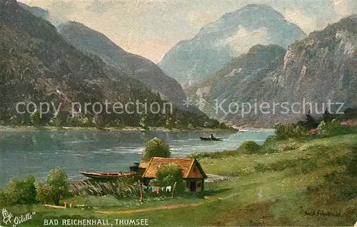 AK / Ansichtskarte Verlag_Tucks_Oilette_Nr. 712 Bad Reichenhall Thumsee Carl Schultz  Verlag_Tucks_Oilette_Nr.