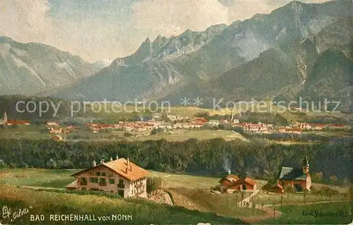 AK / Ansichtskarte Verlag_Tucks_Oilette_Nr. 712 Bad Reichenhall von Nonn Carl Schultz  Verlag_Tucks_Oilette_Nr.