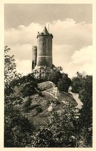 AK / Ansichtskarte Bad_Koesen Burg Saaleck Bad_Koesen