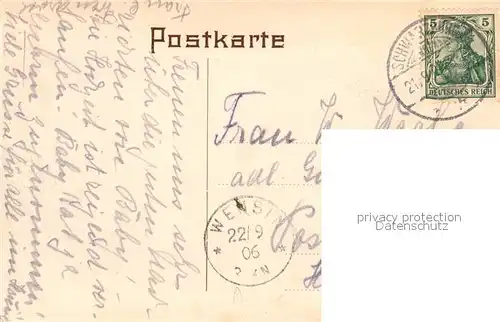 AK / Ansichtskarte Schwarzburg_Thueringer_Wald Blick vom Trippstein Schwarzburg_Thueringer