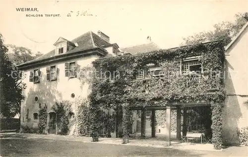 AK / Ansichtskarte Weimar_Thueringen Schloss Tiefurt Weimar Thueringen