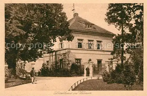 AK / Ansichtskarte Weimar_Thueringen Liszthaus Weimar Thueringen