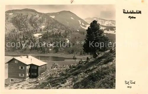 AK / Ansichtskarte Winterleithen_Kronach Winterleitenhuette  Winterleithen_Kronach