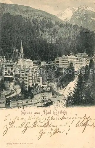 AK / Ansichtskarte Bad_Gastein  Bad_Gastein