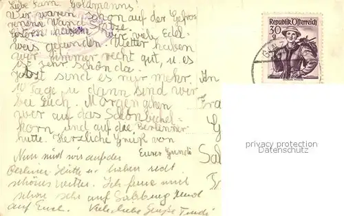 AK / Ansichtskarte Ginzling Gletscher Ginzling