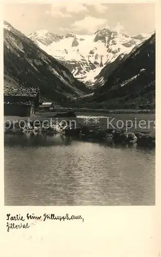 AK / Ansichtskarte Mayrhofen_Zillertal Stillupphaus Bergsee Mayrhofen_Zillertal