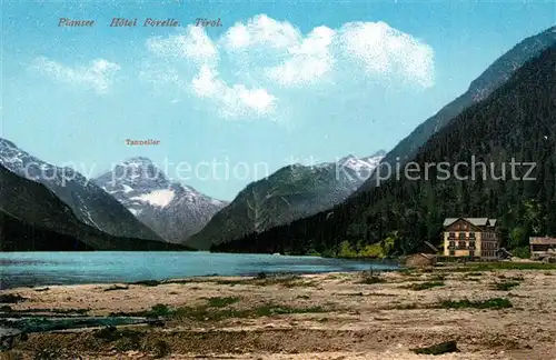 AK / Ansichtskarte Plansee Hotel Forelle  Plansee