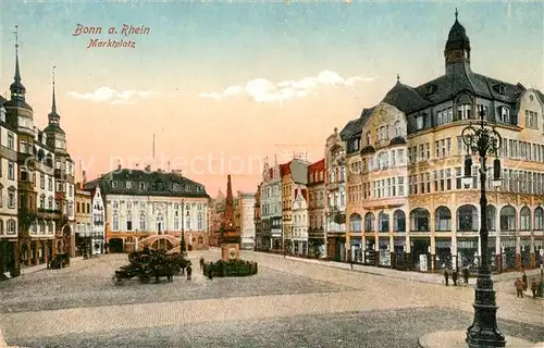 AK / Ansichtskarte Bonn_Rhein Marktplatz Bonn_Rhein