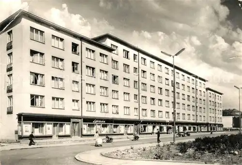 AK / Ansichtskarte Ceska_Trebova Wohnblock Ceska Trebova