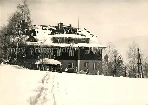 AK / Ansichtskarte Beskydy Ostravice Skolska chata CSTV Beskydy