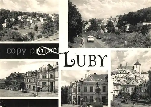 AK / Ansichtskarte Luby_u_Chebu Orts und Teilansichten Luby_u_Chebu
