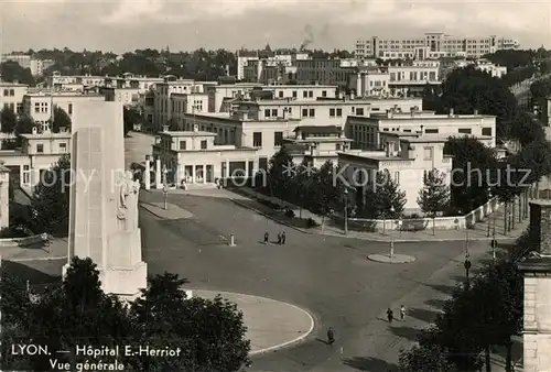 AK / Ansichtskarte Lyon_France Hopital E Herriot Vue generale Lyon France