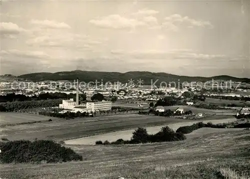 AK / Ansichtskarte Pisek_Tschechien Pohled z Hradistskeho vrchu Siroky Pisek Tschechien