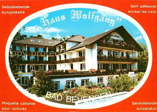 AK / Ansichtskarte Bad_Bevensen Kurpension Sanatorium Haus Wolfgang Bad_Bevensen