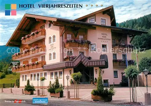 AK / Ansichtskarte Flachau Hotel Vierjahreszeiten Flachau