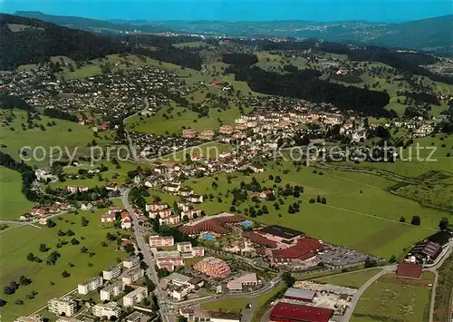 AK / Ansichtskarte Abtwil_SG Fliegeraufnahme mit Saentispark Abtwil_SG