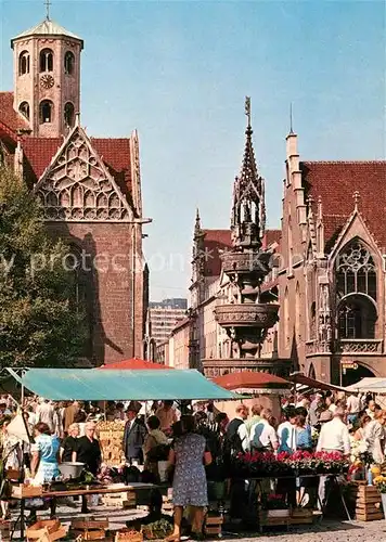 AK / Ansichtskarte Braunschweig Altstadtmarkt Braunschweig