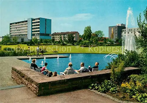 AK / Ansichtskarte Bad_Nauheim Neues Kurviertel Bad_Nauheim