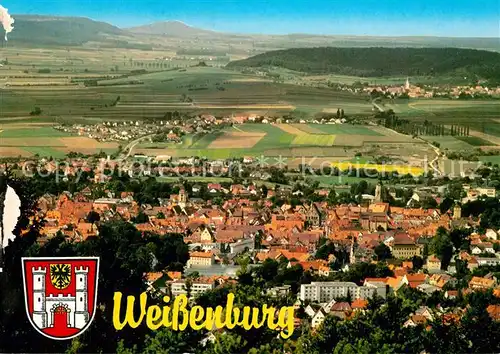 AK / Ansichtskarte Weissenburg_Bayern Blick von der Wuelzburg Weissenburg Bayern