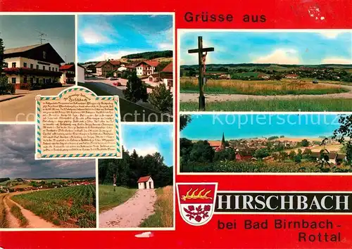 AK / Ansichtskarte Hirschbach_Niederbayern  Hirschbach Niederbayern