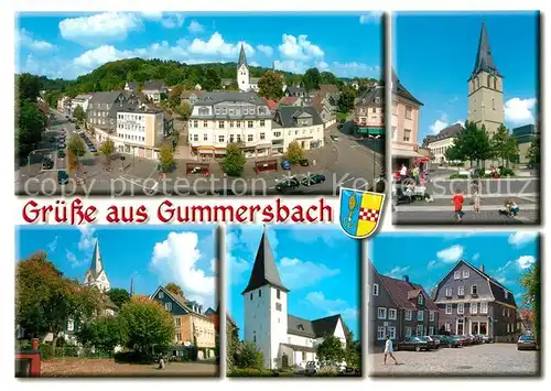 AK / Ansichtskarte Gummersbach Kirche Gummersbach