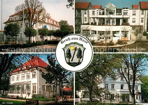 AK / Ansichtskarte Haar_Muenchen Rathaus Maria Stadler Haus alte Post  Haar Muenchen