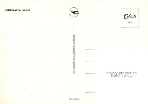 AK / Ansichtskarte Rauxel Schloss Bladenhorst Rauxel