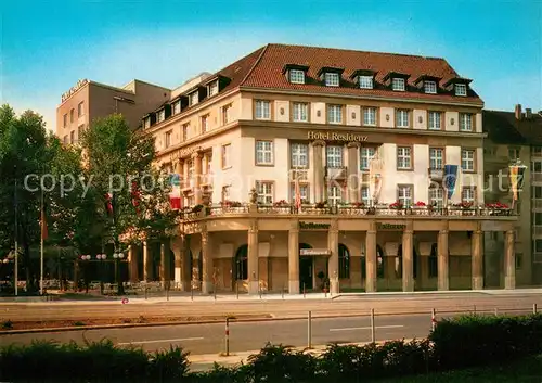 AK / Ansichtskarte Karlsruhe_Baden Hotel Residenz Karlsruhe_Baden
