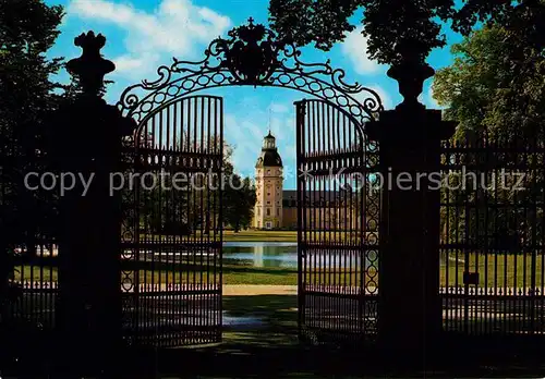 AK / Ansichtskarte Karlsruhe_Baden Schlosspark Karlsruhe_Baden