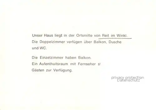 AK / Ansichtskarte Reit_Winkl  Reit_Winkl