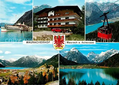 AK / Ansichtskarte Maurach_Achensee Mauracherhof Seilbahn  Maurach Achensee