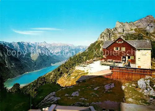 AK / Ansichtskarte Erfurterhuette Achensee Karwendel Erfurterhuette