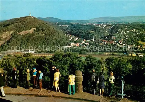 AK / Ansichtskarte Porta_Westfalica Blick vom Kaiser Wilhelms Denkmal Porta_Westfalica