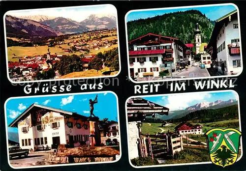 AK / Ansichtskarte Reit_Winkl Postamt Winklmoos Loferer Steinberge Reit_Winkl