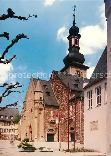 AK / Ansichtskarte Ruedesheim_Rhein Katholische Pfarrkirche St. Jakobus Ruedesheim Rhein
