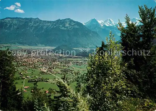 AK / Ansichtskarte Interlaken_BE Eiger Moench Jungfrau Interlaken_BE