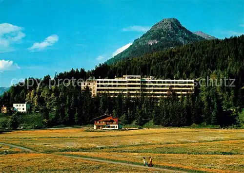 AK / Ansichtskarte Davos_Dorf_GR Sanatorium Valbella Davos_Dorf_GR