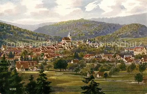 AK / Ansichtskarte Verlag_Wiedemann_WIRO_Nr. 2657 A Gernsbach Murgtal  Verlag_Wiedemann_WIRO_Nr.