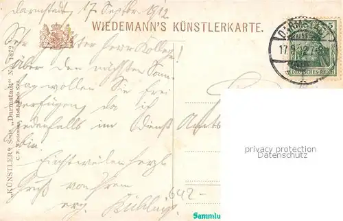 AK / Ansichtskarte Verlag_Wiedemann_WIRO_Nr. 1872  A Darmstadt Louisenplatz  Verlag_Wiedemann_WIRO_Nr.
