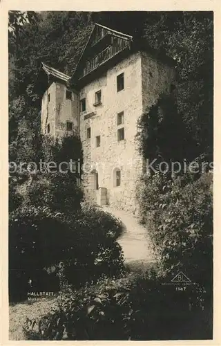 AK / Ansichtskarte Hallstatt_Salzkammergut Museum Hallstatt_Salzkammergut